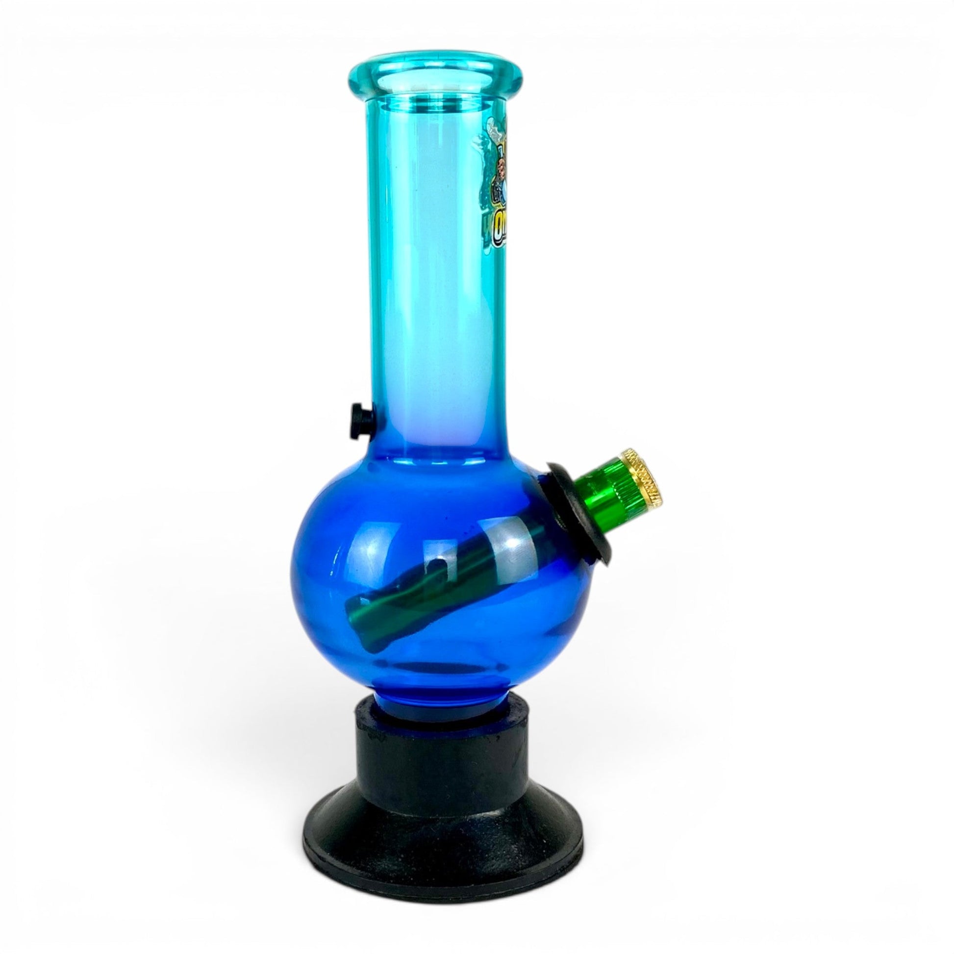 Ongbay Blue Aura Bong 18cm - The Bong Baron