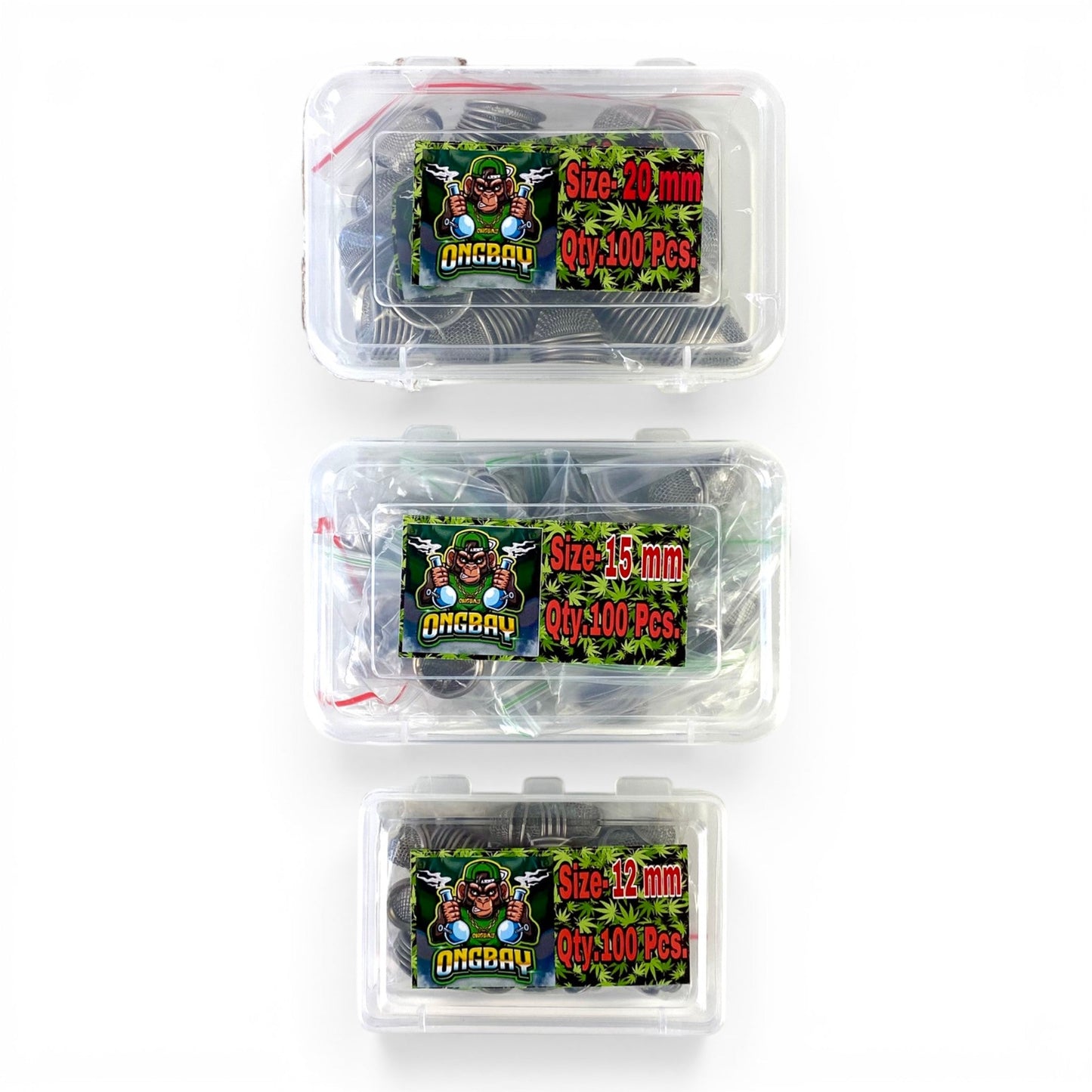 Ongbay Pipe Screens 100pcs - The Bong Baron