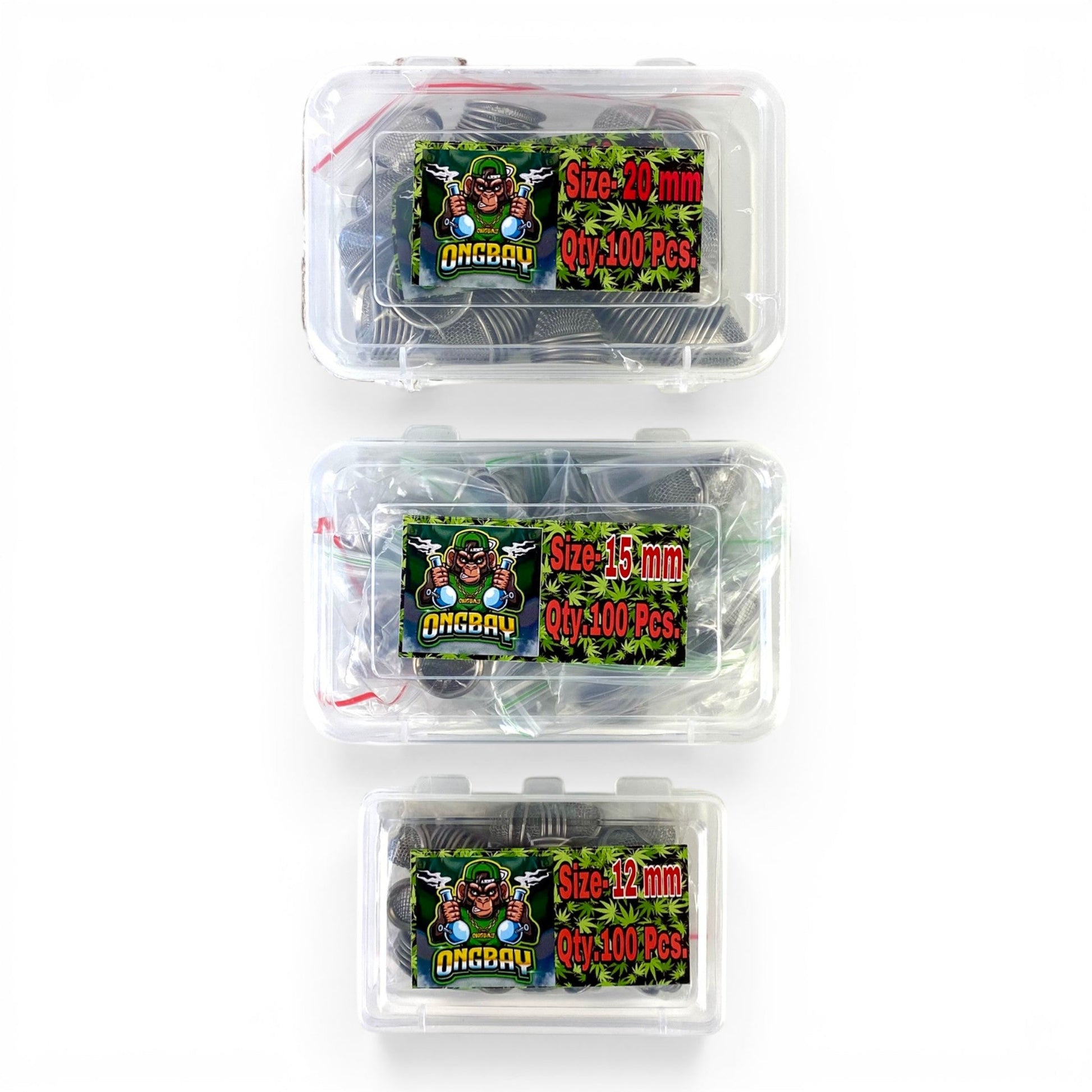 Ongbay Pipe Screens 100pcs - The Bong Baron