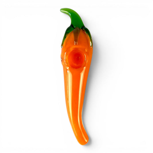Orange Chilli Hash Pipe - The Bong Baron