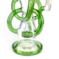 Orbit Drum Recycler Bong 32cm Green - The Bong Baron