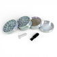 Pearl Herb Grinder 4 - Piece 63mm - The Bong Baron
