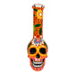 Phoenix 3D Flower Skull Bong 25cm - The Bong Baron