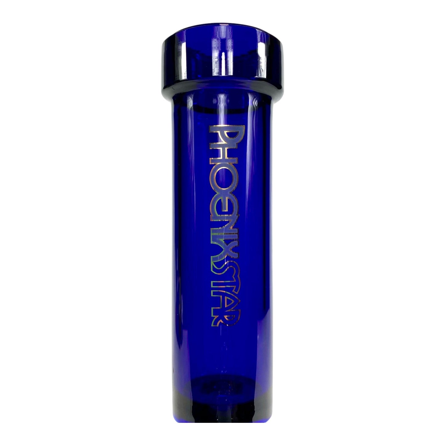 Phoenix 9mm Thick Heavy Duty Beaker Bong 30cm Blue - The Bong Baron