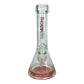 Phoenix 9mm Thick Heavy Duty Glass Beaker Bong 30cm Pink - The Bong Baron