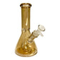 Phoenix Amber Iridescent Glass Beaker Bong 20cm - The Bong Baron