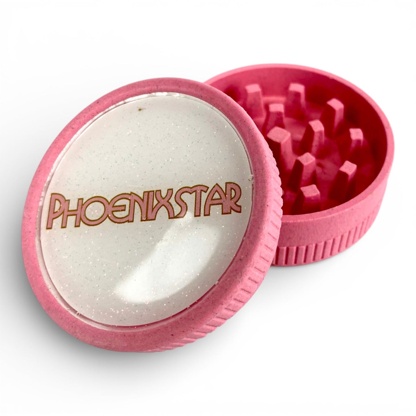 Phoenix Biodegradable Herb Grinder 50mm 2 Piece - The Bong Baron