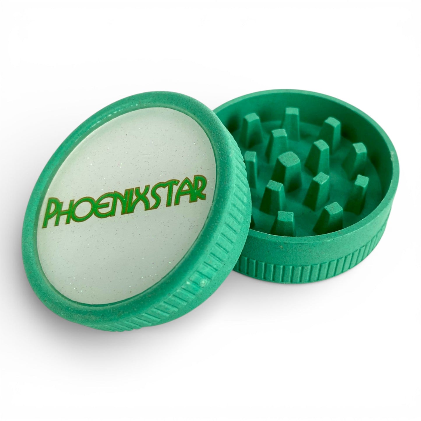 Phoenix Biodegradable Herb Grinder 50mm 2 Piece - The Bong Baron