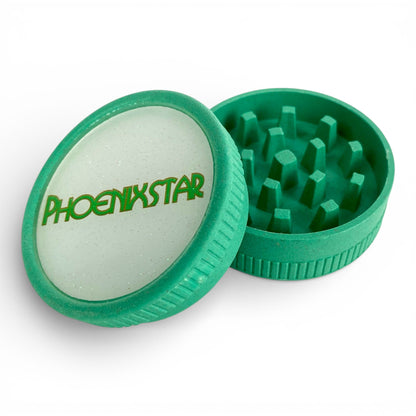 Phoenix Biodegradable Herb Grinder 50mm 2 Piece - The Bong Baron