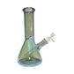 Phoenix Electric Blue Iridescent Glass Beaker Bong 20cm - The Bong Baron