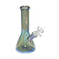 Phoenix Electric Blue Iridescent Glass Beaker Bong 20cm - The Bong Baron