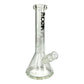 Phoenix Glass Beaker Bong 21cm – Black - The Bong Baron