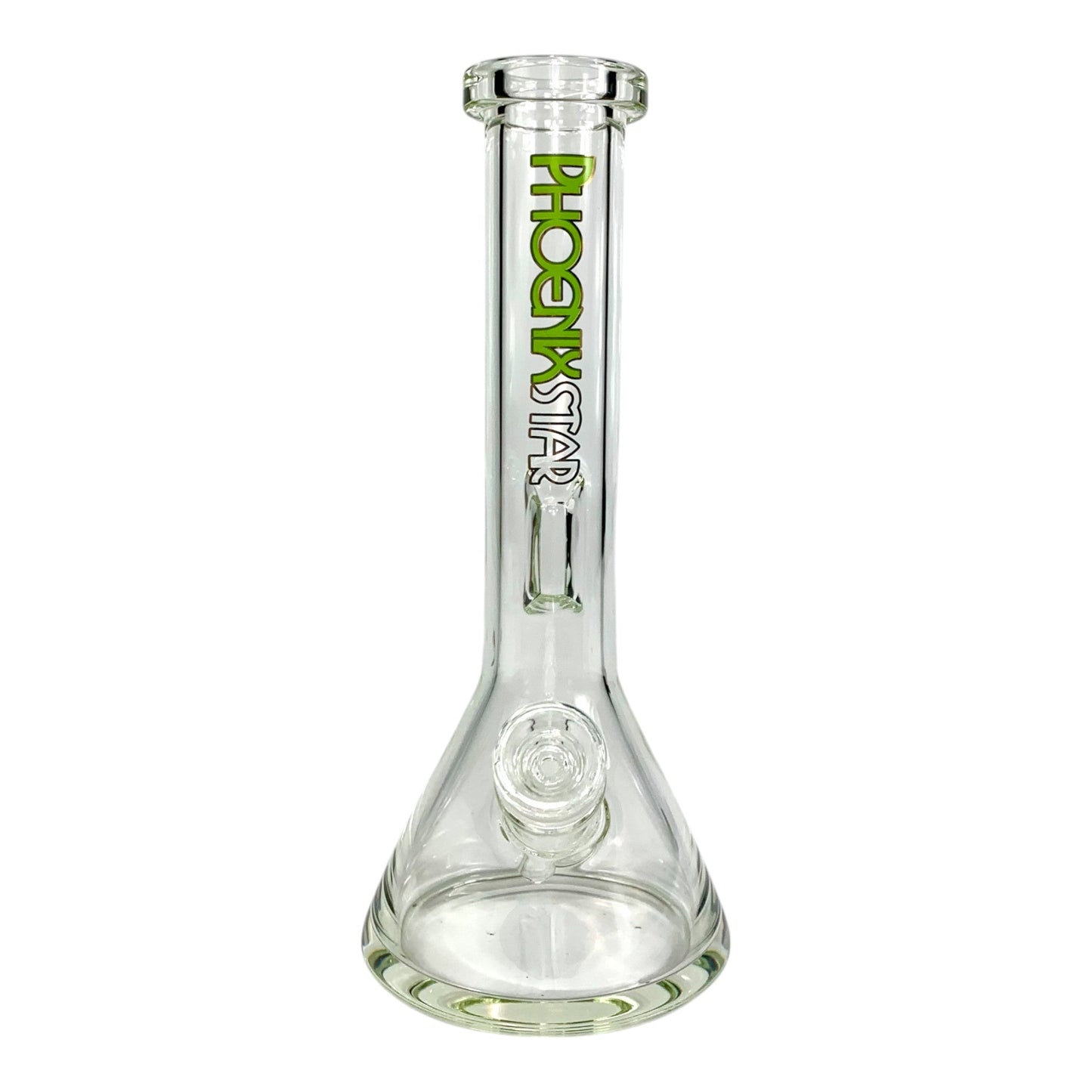 Phoenix Glass Beaker Bong 21cm – Green - The Bong Baron