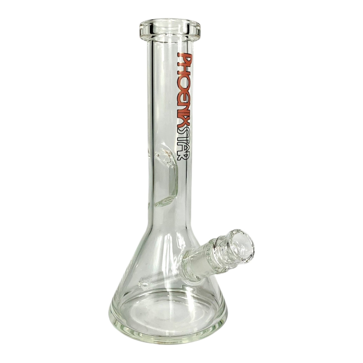 Phoenix Glass Beaker Bong 21cm Red - The Bong Baron