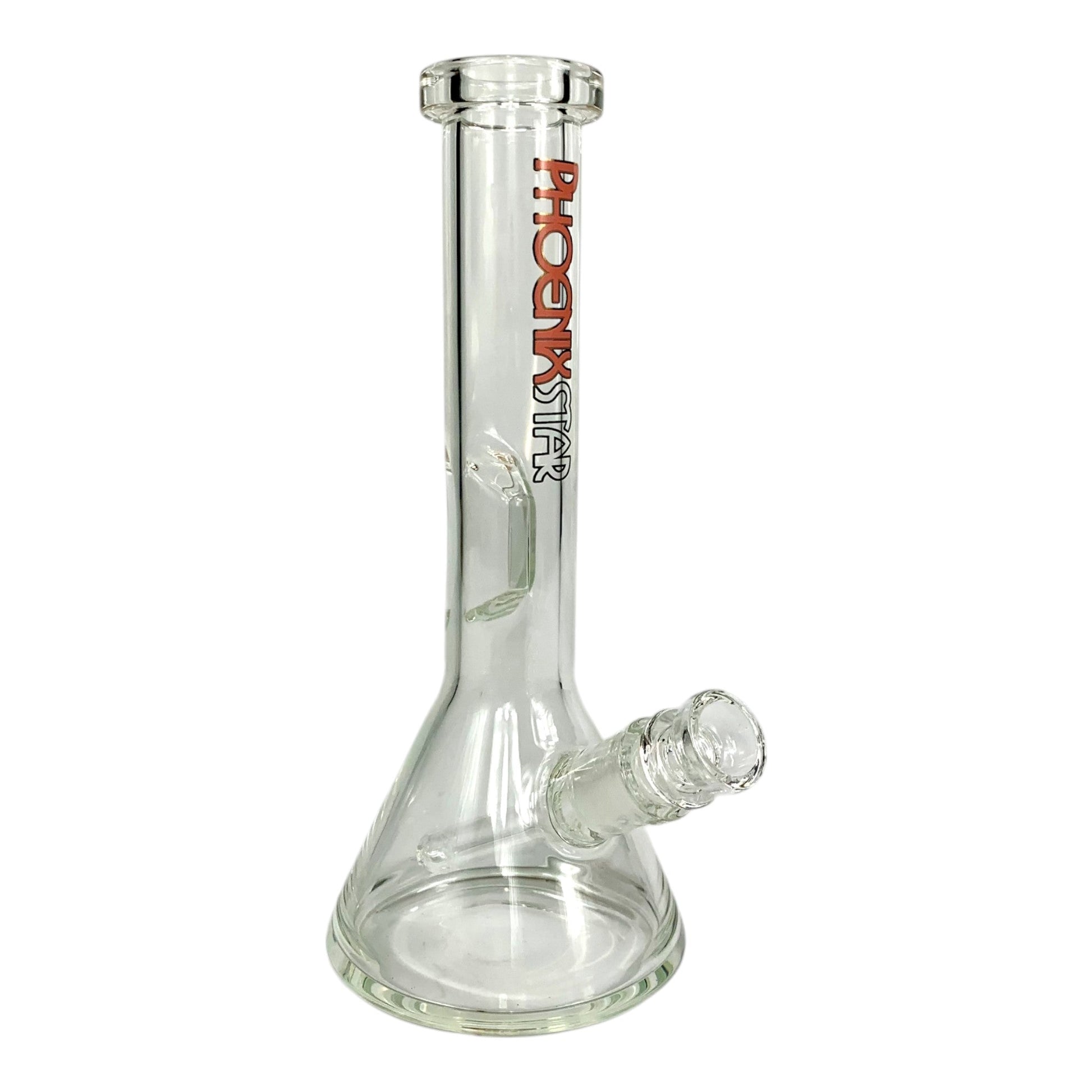 Phoenix Glass Beaker Bong 21cm Red - The Bong Baron
