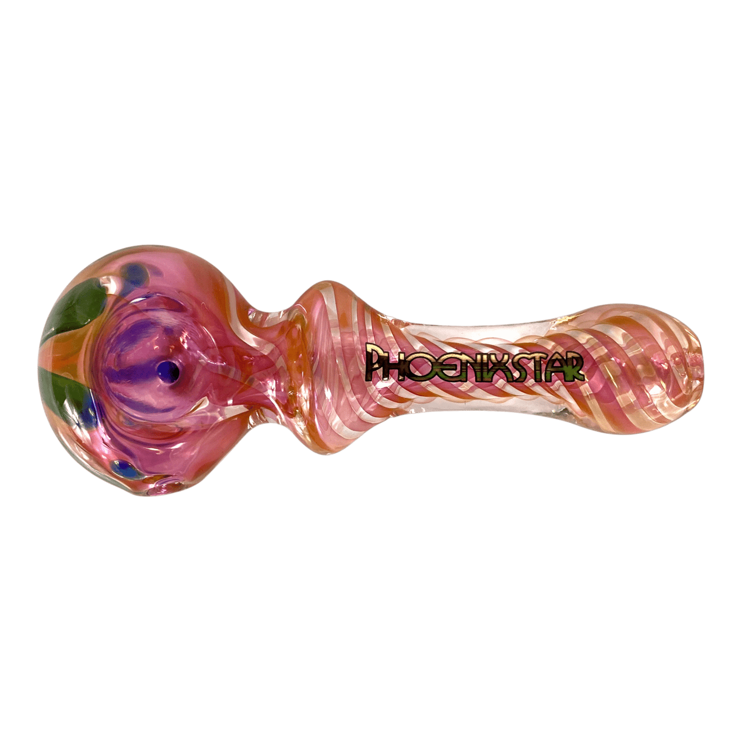 Phoenix Glass Hand Pipe - The Bong Baron