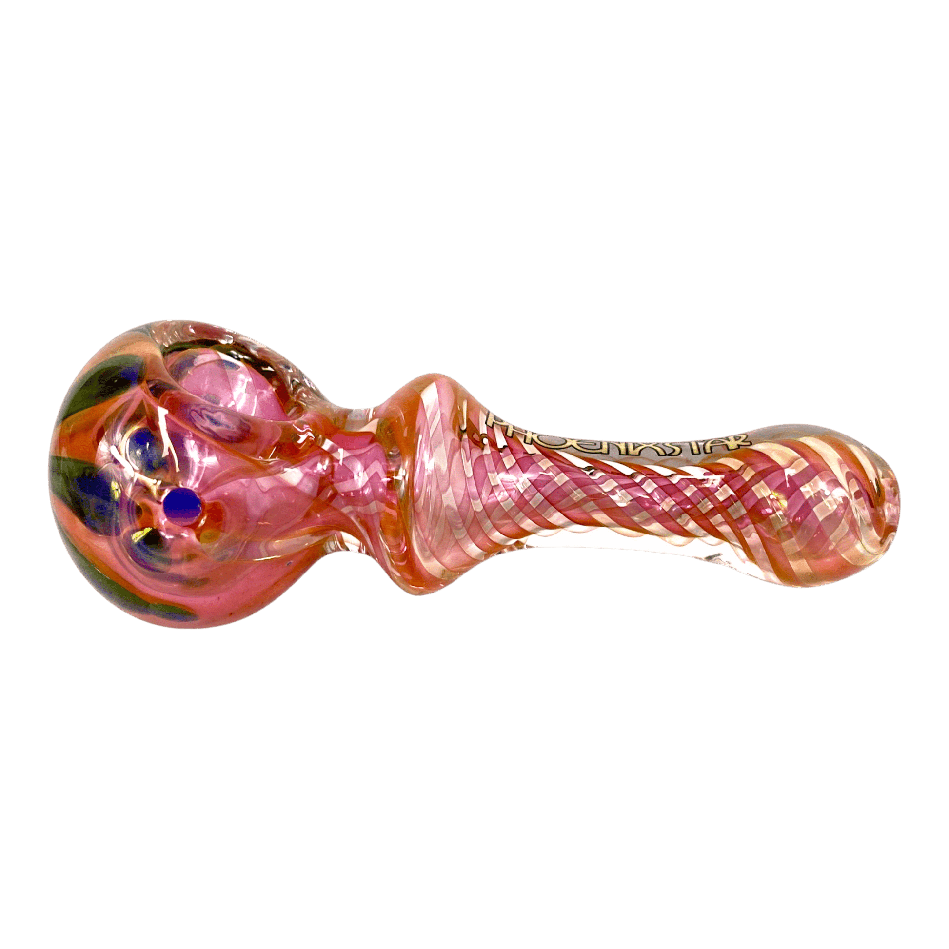Phoenix Glass Hand Pipe - The Bong Baron