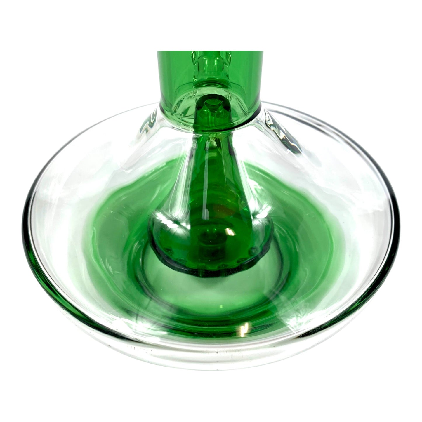 Phoenix Glass UFO Bong 20cm Green - The Bong Baron