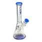 Phoenix Heavy Base Beaker Bong Milky Blue 25cm - The Bong Baron