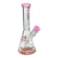 Phoenix Heavy Base Beaker Bong – Milky Pink 25cm - The Bong Baron