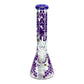 Phoenix Honeycomb Glass Beaker Bong Purple 25cm - The Bong Baron