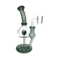 Phoenix Inline Perc Dab Rig – 19cm Ash Green - The Bong Baron