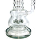 Phoenix Jellyfish Dual Perc Bong 50cm Ash Green - The Bong Baron