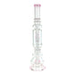 Phoenix Jellyfish Dual Perc Bong 50cm Pink - The Bong Baron