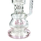 Phoenix Jellyfish Dual Perc Bong 50cm Pink - The Bong Baron