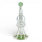 Phoenix Matrix Perc Recycler Bong 23cm Green - The Bong Baron