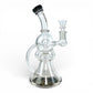 Phoenix Matrix Perc Recycler Bong and Dab Rig 23cm Black - The Bong Baron