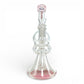 Phoenix Matrix Perc Recycler Bong and Dab Rig 23cm Pink - The Bong Baron