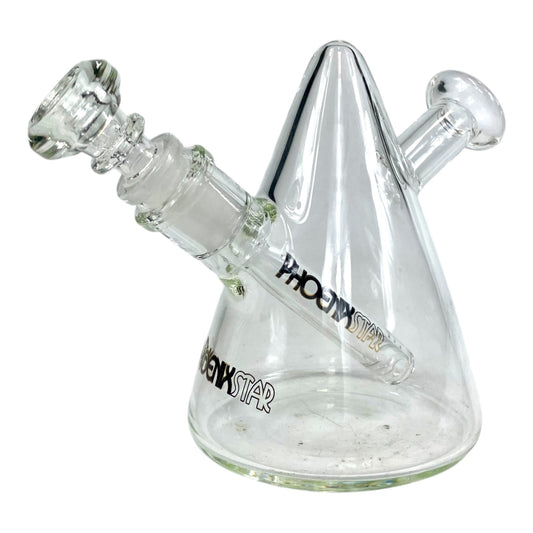 Phoenix Mini Bong and Dab Rig – 13cm Black - The Bong Baron