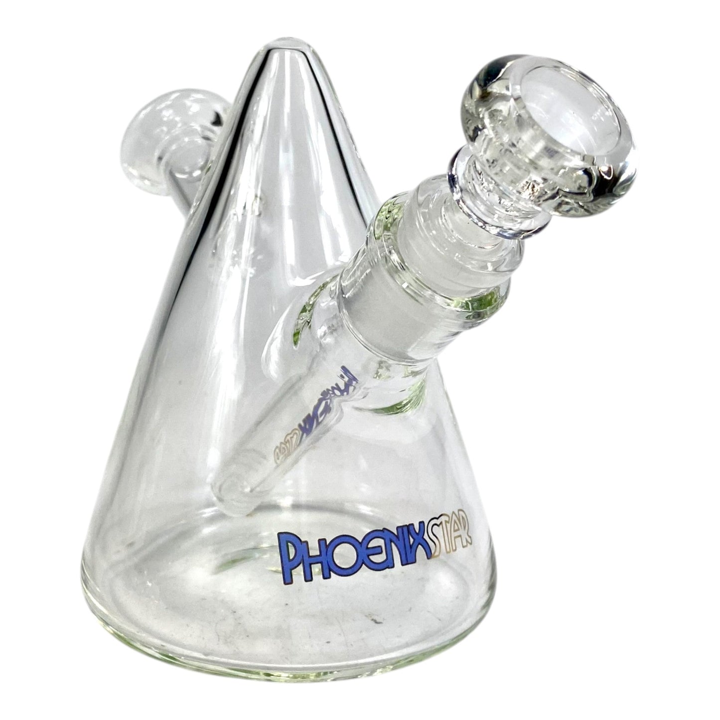 Phoenix Mini Bong and Dab Rig 13cm Blue - The Bong Baron