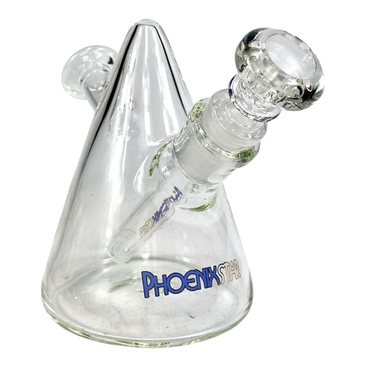 Phoenix Mini Bong and Dab Rig 13cm Blue - The Bong Baron