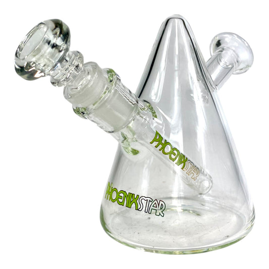 Phoenix Mini Bong and Dab Rig – 13cm Green - The Bong Baron