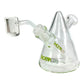 Phoenix Mini Bong and Dab Rig – 13cm Green - The Bong Baron