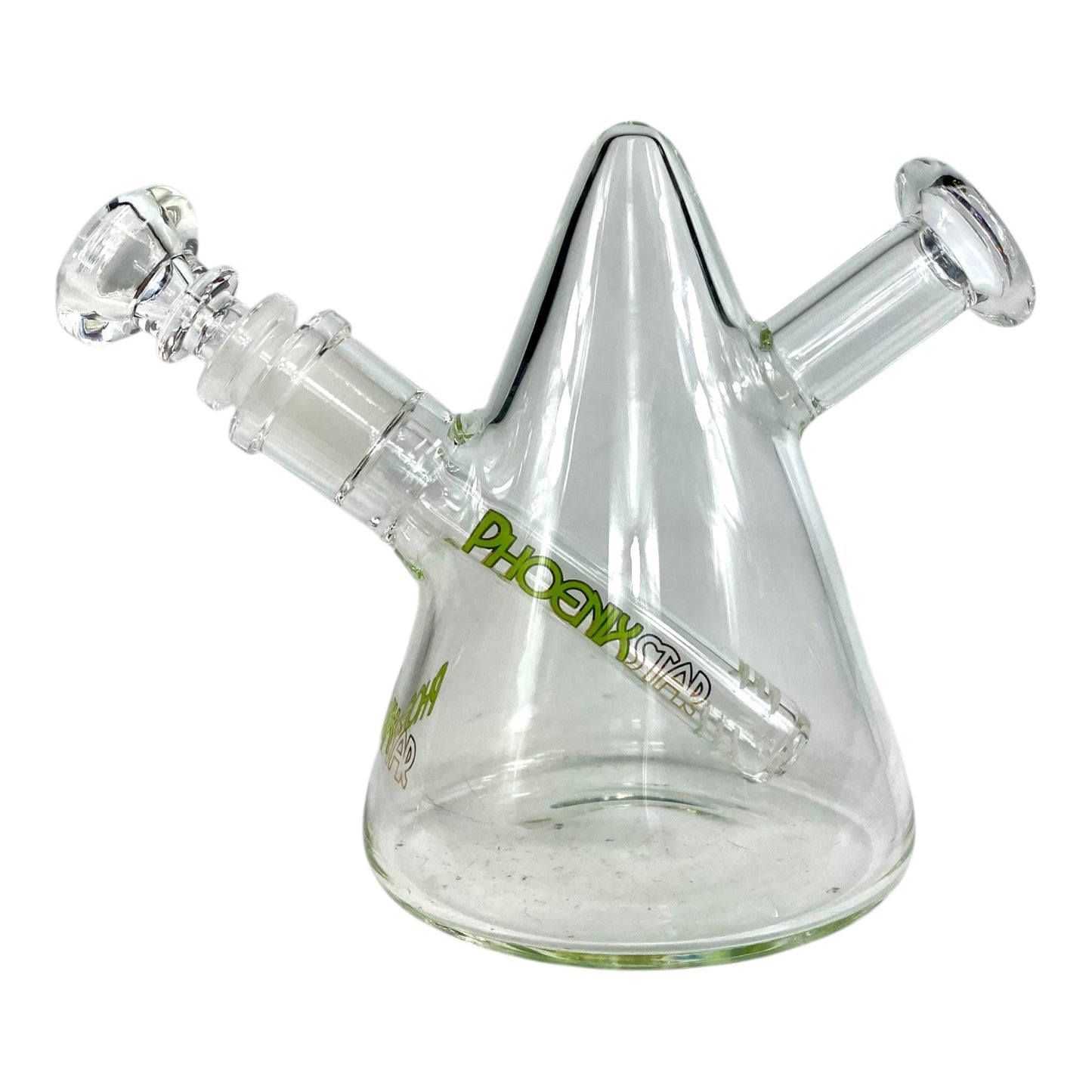 Phoenix Mini Bong and Dab Rig – 13cm Green - The Bong Baron