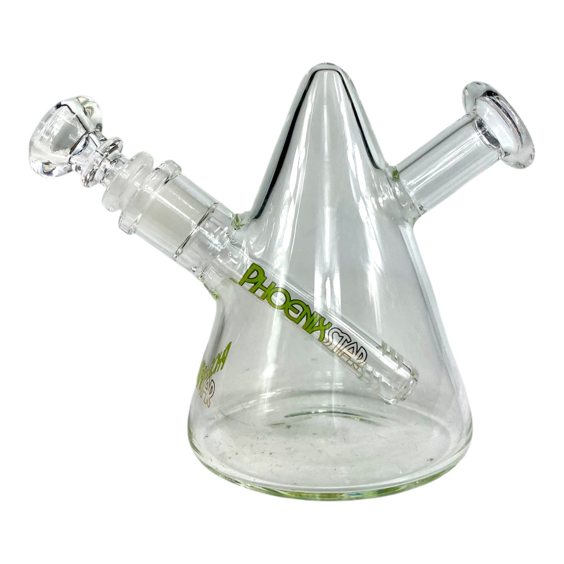 Phoenix Mini Bong and Dab Rig – 13cm Green - The Bong Baron