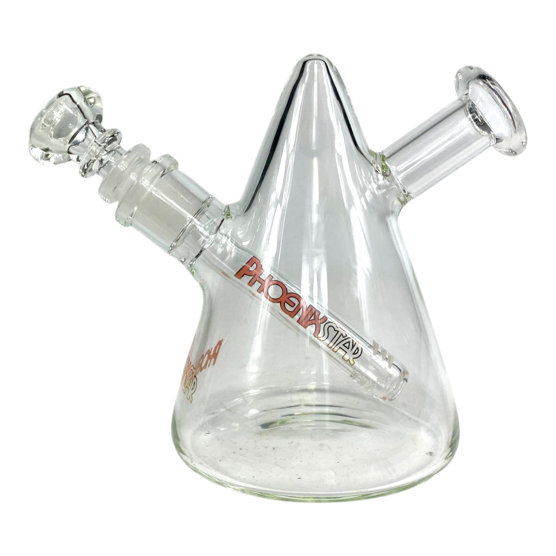 Phoenix Mini Bong and Dab Rig – 13cm Pink - The Bong Baron