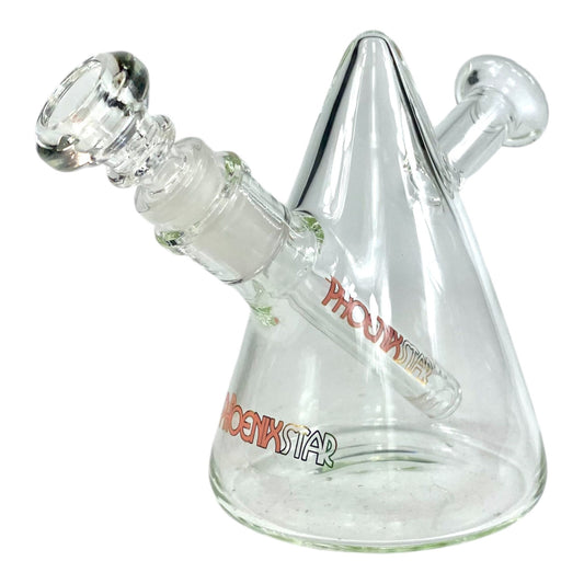 Phoenix Mini Bong and Dab Rig – 13cm Pink - The Bong Baron