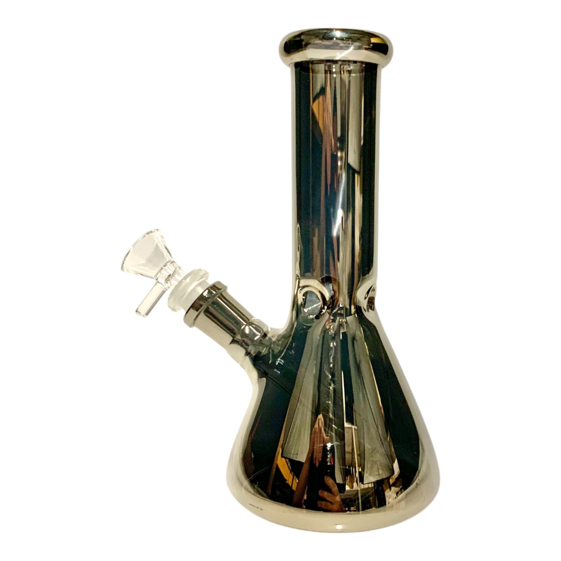 Phoenix Mirror Glass Beaker Bong 20cm - The Bong Baron