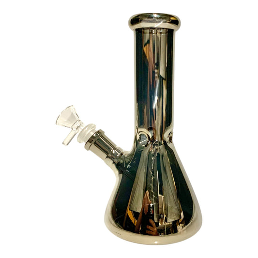Phoenix Mirror Glass Beaker Bong 20cm - The Bong Baron