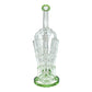 Phoenix Multi Perc Recycler Bong – 35cm Green - The Bong Baron