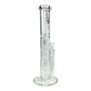 Phoenix Quad Perc Straight Tube Bong 35cm - The Bong Baron