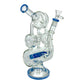 Phoenix Recycler Bong 28cm Blue - The Bong Baron