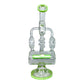 Phoenix Recycler Bong 28cm Green - The Bong Baron