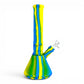 Phoenix Silicone Beaker Bong 32cm Blue/Yellow - The Bong Baron