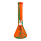 Phoenix Silicone Beaker Bong – 32cm Orange Swirl - The Bong Baron