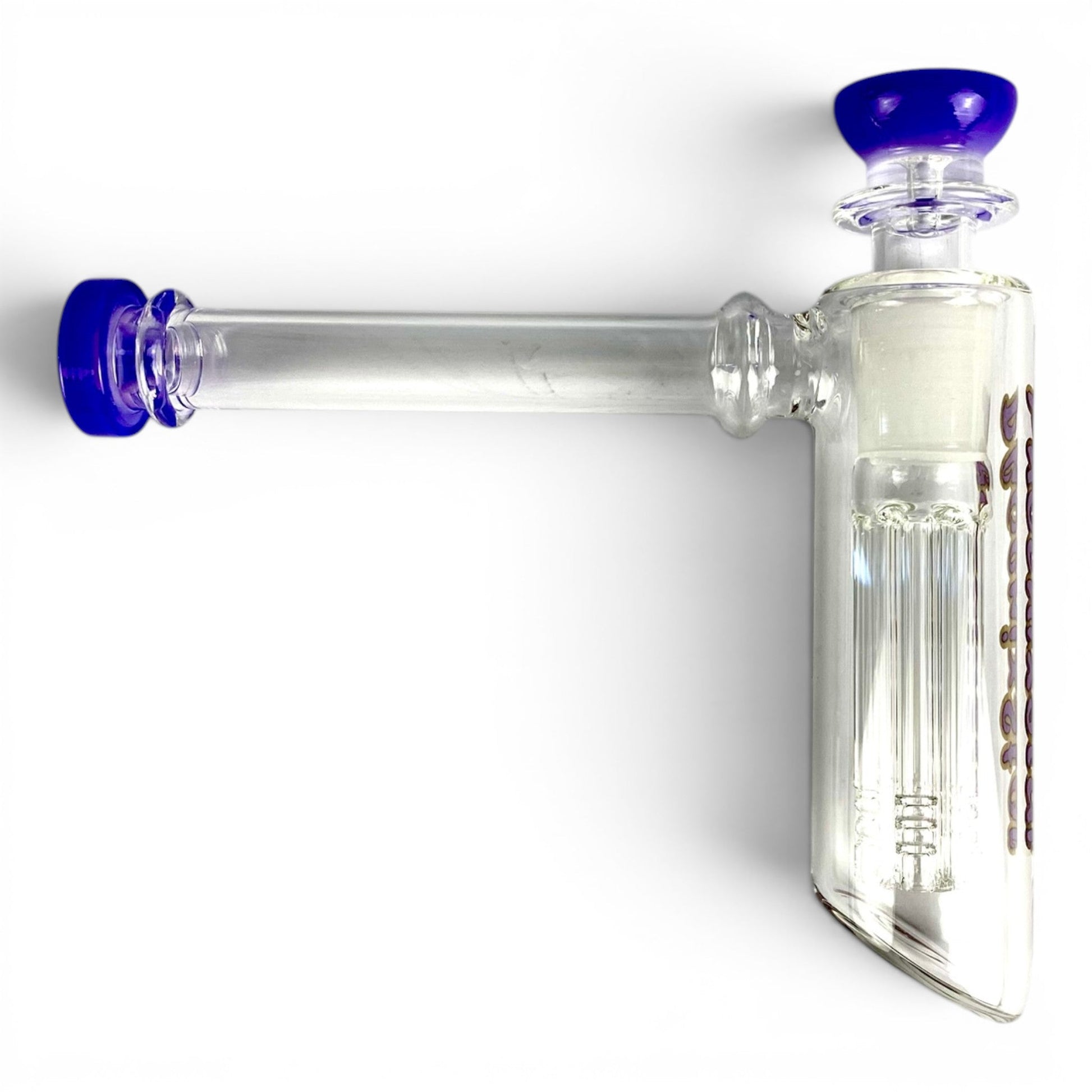 Phoenix Tree Perc Hammer Bubbler Purple 15cm - The Bong Baron